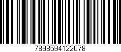 Código de barras (EAN, GTIN, SKU, ISBN): '7898594122078'