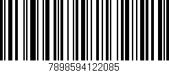 Código de barras (EAN, GTIN, SKU, ISBN): '7898594122085'