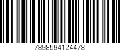 Código de barras (EAN, GTIN, SKU, ISBN): '7898594124478'
