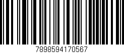 Código de barras (EAN, GTIN, SKU, ISBN): '7898594170567'