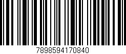 Código de barras (EAN, GTIN, SKU, ISBN): '7898594170840'