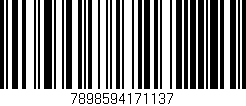 Código de barras (EAN, GTIN, SKU, ISBN): '7898594171137'