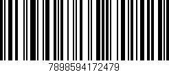 Código de barras (EAN, GTIN, SKU, ISBN): '7898594172479'