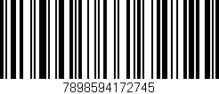 Código de barras (EAN, GTIN, SKU, ISBN): '7898594172745'
