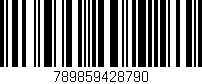 Código de barras (EAN, GTIN, SKU, ISBN): '789859428790'