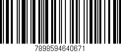Código de barras (EAN, GTIN, SKU, ISBN): '7898594640671'