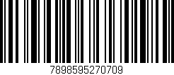 Código de barras (EAN, GTIN, SKU, ISBN): '7898595270709'