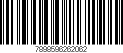 Código de barras (EAN, GTIN, SKU, ISBN): '7898596262062'