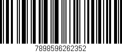 Código de barras (EAN, GTIN, SKU, ISBN): '7898596262352'