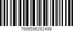 Código de barras (EAN, GTIN, SKU, ISBN): '7898596262499'