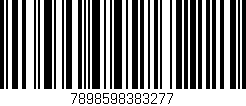 Código de barras (EAN, GTIN, SKU, ISBN): '7898598383277'
