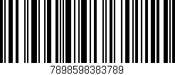 Código de barras (EAN, GTIN, SKU, ISBN): '7898598383789'