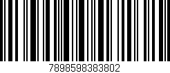 Código de barras (EAN, GTIN, SKU, ISBN): '7898598383802'