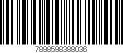 Código de barras (EAN, GTIN, SKU, ISBN): '7898598388036'