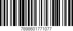 Código de barras (EAN, GTIN, SKU, ISBN): '7898601771077'