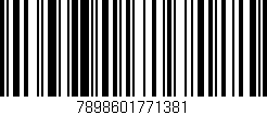 Código de barras (EAN, GTIN, SKU, ISBN): '7898601771381'