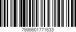 Código de barras (EAN, GTIN, SKU, ISBN): '7898601771633'