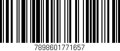 Código de barras (EAN, GTIN, SKU, ISBN): '7898601771657'