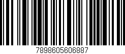 Código de barras (EAN, GTIN, SKU, ISBN): '7898605606887'