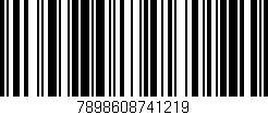 Código de barras (EAN, GTIN, SKU, ISBN): '7898608741219'