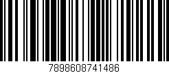 Código de barras (EAN, GTIN, SKU, ISBN): '7898608741486'