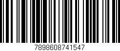 Código de barras (EAN, GTIN, SKU, ISBN): '7898608741547'