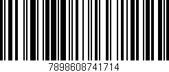 Código de barras (EAN, GTIN, SKU, ISBN): '7898608741714'