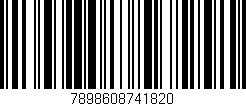 Código de barras (EAN, GTIN, SKU, ISBN): '7898608741820'