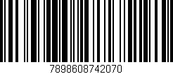 Código de barras (EAN, GTIN, SKU, ISBN): '7898608742070'