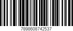 Código de barras (EAN, GTIN, SKU, ISBN): '7898608742537'