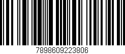 Código de barras (EAN, GTIN, SKU, ISBN): '7898609223806'