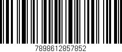 Código de barras (EAN, GTIN, SKU, ISBN): '7898612857852'