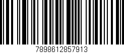 Código de barras (EAN, GTIN, SKU, ISBN): '7898612857913'