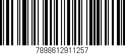 Código de barras (EAN, GTIN, SKU, ISBN): '7898612911257'