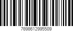 Código de barras (EAN, GTIN, SKU, ISBN): '7898612995509'