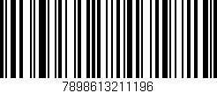 Código de barras (EAN, GTIN, SKU, ISBN): '7898613211196'