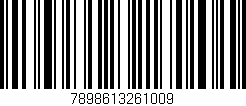 Código de barras (EAN, GTIN, SKU, ISBN): '7898613261009'