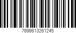 Código de barras (EAN, GTIN, SKU, ISBN): '7898613261245'