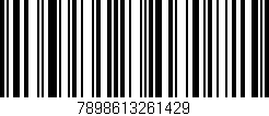 Código de barras (EAN, GTIN, SKU, ISBN): '7898613261429'