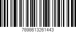 Código de barras (EAN, GTIN, SKU, ISBN): '7898613261443'