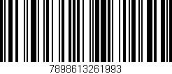 Código de barras (EAN, GTIN, SKU, ISBN): '7898613261993'
