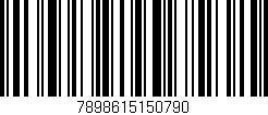 Código de barras (EAN, GTIN, SKU, ISBN): '7898615150790'