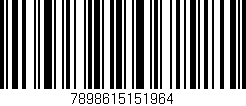 Código de barras (EAN, GTIN, SKU, ISBN): '7898615151964'