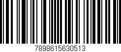 Código de barras (EAN, GTIN, SKU, ISBN): '7898615630513'