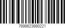 Código de barras (EAN, GTIN, SKU, ISBN): '7898623880221'