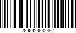 Código de barras (EAN, GTIN, SKU, ISBN): '7898623882362'