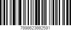 Código de barras (EAN, GTIN, SKU, ISBN): '7898623882591'