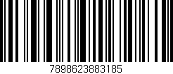 Código de barras (EAN, GTIN, SKU, ISBN): '7898623883185'