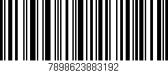 Código de barras (EAN, GTIN, SKU, ISBN): '7898623883192'