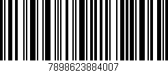 Código de barras (EAN, GTIN, SKU, ISBN): '7898623884007'